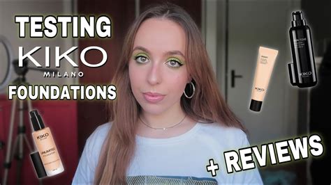 Testing Kiko Milano Foundations Reviews Unlimited Smart And Skin