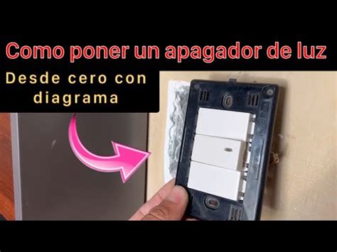 Como Poner Un Apagador De Luz YouTube