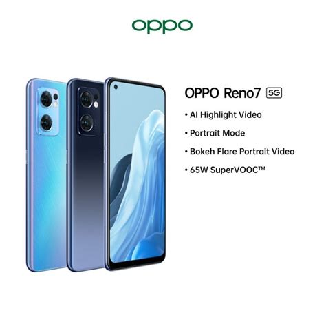 OPPO Reno7 5G/Bokeh Flare Portrait/65 SuperVOOC/8GB RAM +256GB ROM | Rack85