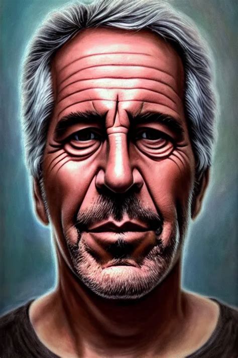 Cinematic Portrait Of Jeffrey Epstein Centered Stable Diffusion