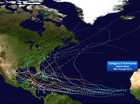 Category 5 hurricanes in the Atlantic Basin: Interesting statistics ...