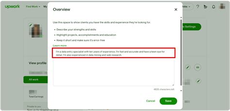 How To Write Bio On UpWork For Data Entry WebsiteBuilderInsider