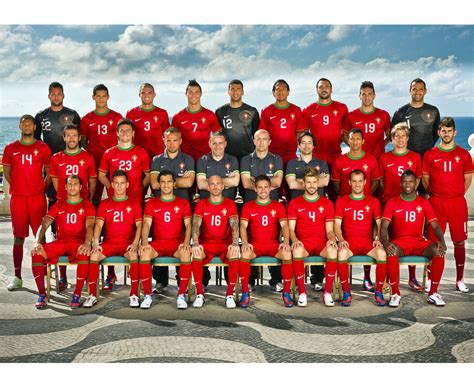 Divulgada a foto oficial da seleção nacional