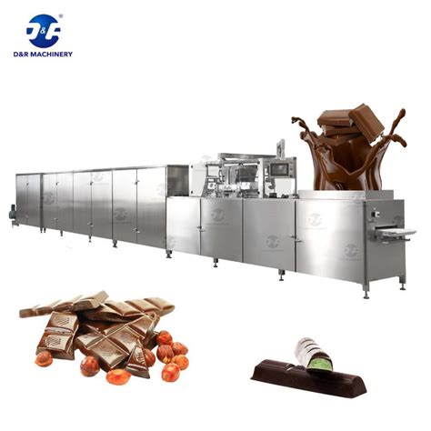 Plc Control Servo Driven Chocolate Making Machine Chocolate Moulding