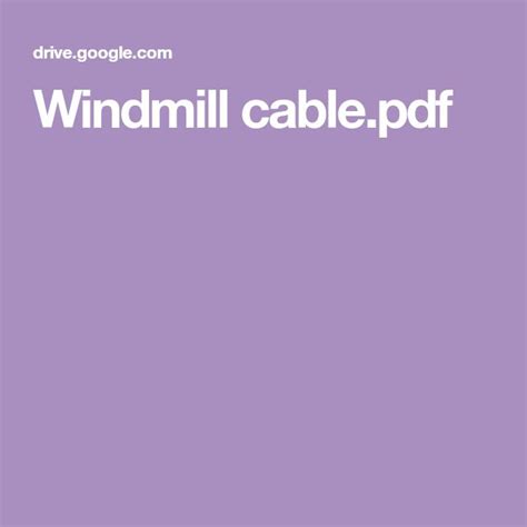 Windmill Cablepdf Windmill Knitting Patterns Free Knitting Stitches
