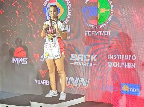 Atleta De Ms Conquista Medalha De Ouro No Campeonato Brasileiro De Muay