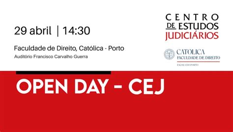 Open Day Escola Dos Magistrados Cej Universidade Cat Lica