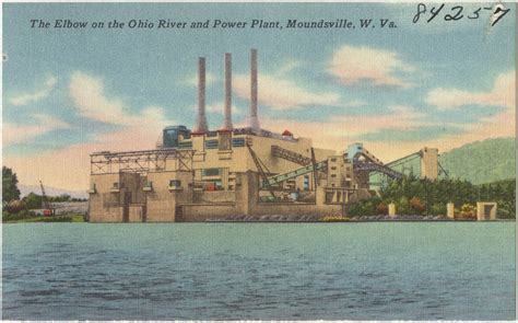 The Elbow On The Ohio River And Power Plant Moundsville Flickr