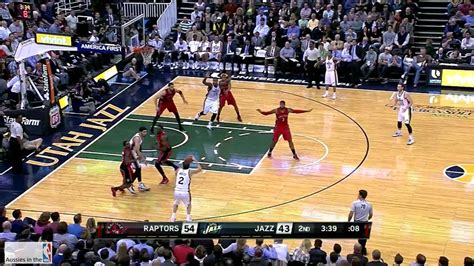 Joe Ingles Dante Exum Full Highlights Jazz Vs Raptors