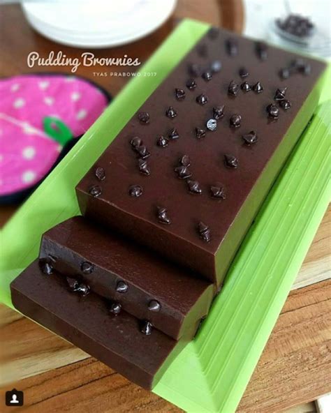 Resep Puding Coklat Roti Tawar