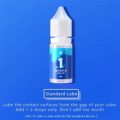 Gan Cube Lube Lubricant Standard Magic Ml Silicone Based For Rubiks