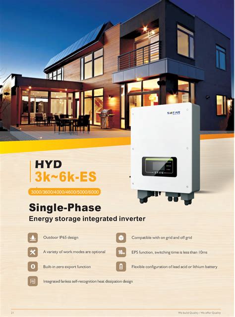 Sofarsolar Hyd K K Ep Solar Inverter Datasheet Enf Inverter