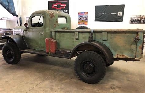 1947 Dodge Power Wagon Wdx 1 Ton 4x4 T 137 Clear New Mexico Title 1st