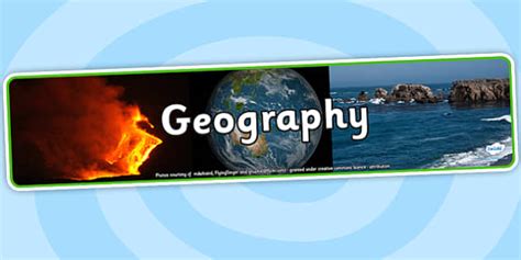 Geography Photo Display Banner Teacher Made Twinkl