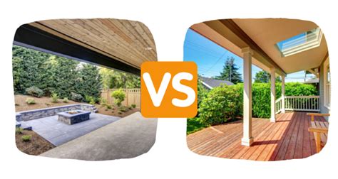 Porch Vs Patio Understanding The Difference NA Deck And Patio