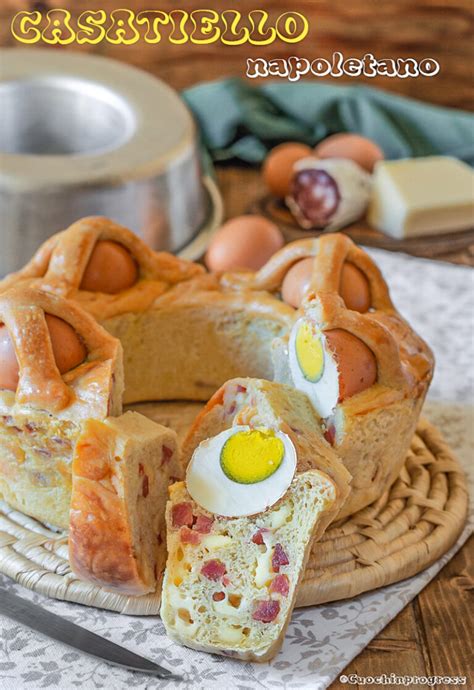 Casatiello Napoletano Ricetta Tradizionale Della Pasqua