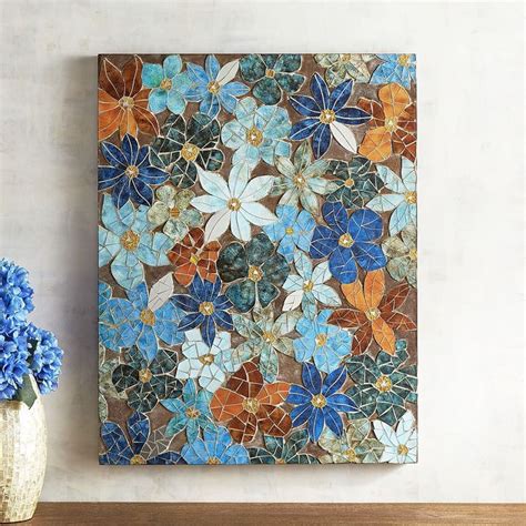 Pier 1 Imports Falling Florals Mosaic Wall Panel ShopStyle Home