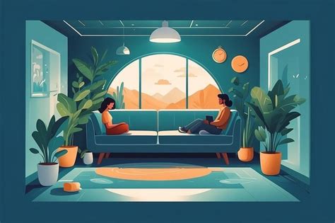 Premium Photo Creating Sanctuary