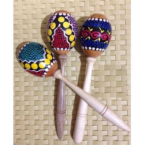 Jual Mainan Alat Musik Marakas Kecrek Kecrekan Maracas Music Mini