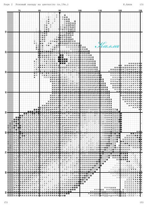 Розовый какаду на цветах.pdf | Розовый, Птички, Вышивка крестом