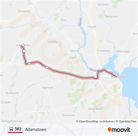 382 Route Schedules Stops And Maps Adamstown Updated