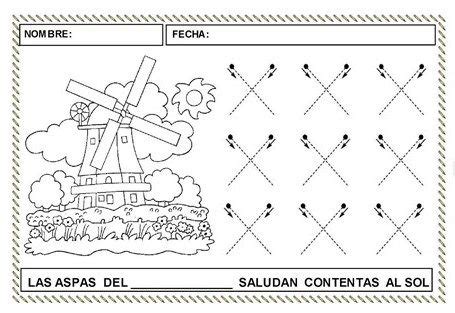 Fichas Para Trabajar Trazos En Primer Grado Materialeducativo