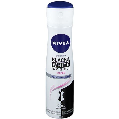 Nivea® Deodorant Invisible Black And White Clear Spray 150 Ml Shop