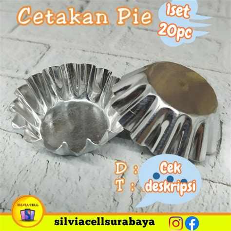 Jual Cetakan Kue Pie Susu Sus Loyang Cheese Tart Egg Tart Pai Buah