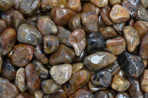 Amazon Fantasia Materials Lbs Tumbled Fine Line Agate Stones