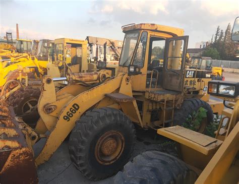 Used Caterpillar Hydraulic Wheel Loader Cat D China Wheel Loader