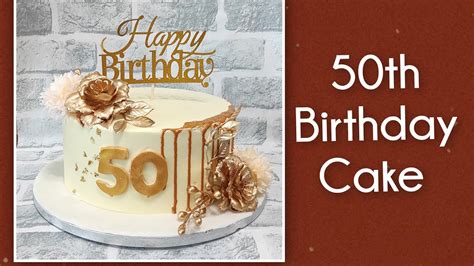 25 Beautiful 50th Birthday Cake Ideas For Men Women 49 Off