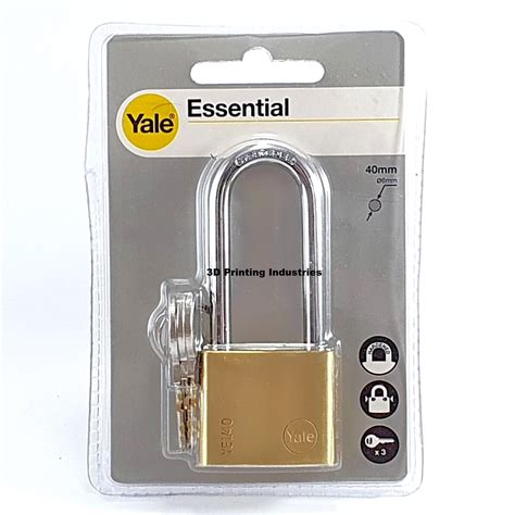 Yale Padlock 40mm Long Shackle Lazada PH