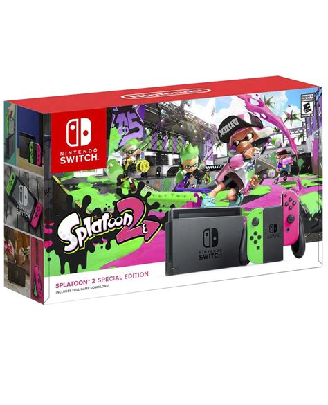 Consola Nintendo Switch 32gb Splatoon 2 Edicion Limitada Gameplanet