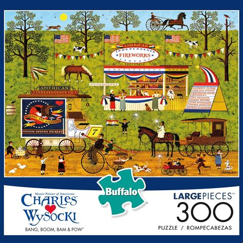 Buffalo Games Charles Wysocki Bang Boom Bam Pow Piece