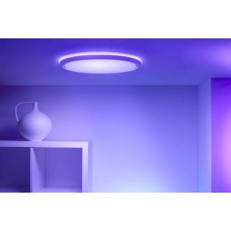 WiZ LED RGB Dimmable Ceiling Light SUPERSLIM LED 32W 230V Wi Fi White