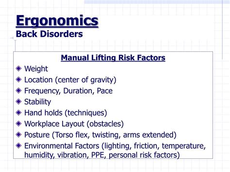 Ppt Ergonomics Powerpoint Presentation Free Download Id 307925