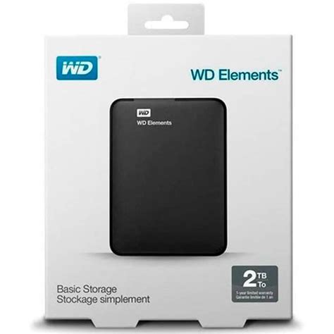 Disco Duro Externo 2tb Western Digital Elements 3 0