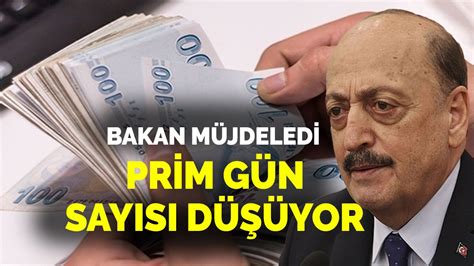 Emeklilikte prim gün sayısı azalıyor Bakan Bilgin müjdeledi Yeniden