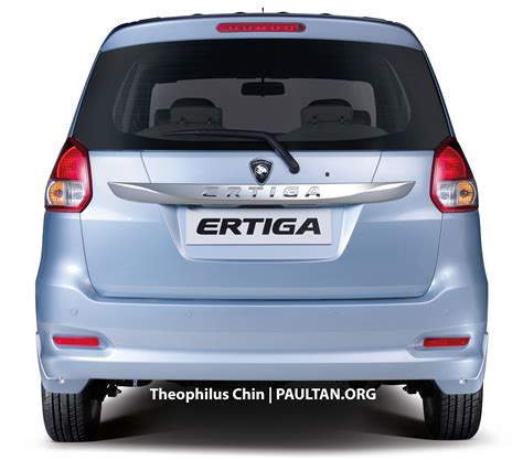 Proton Badged Suzuki Ertiga Mpv Rendered Versions Paultan Org