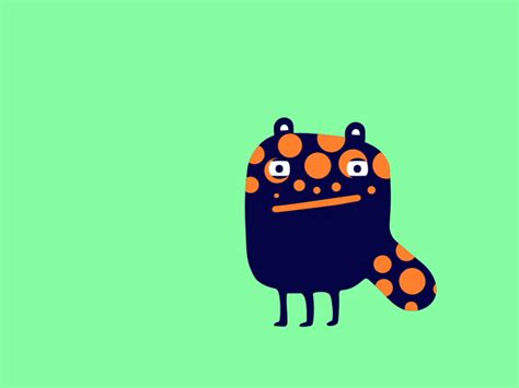 Yelling Or Burping Monster By Lua Marinho On Dribbble