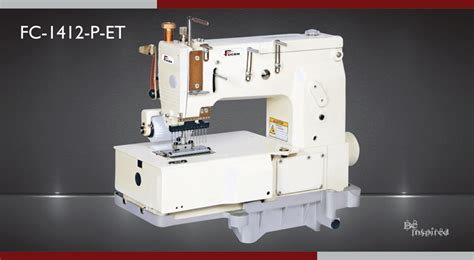 Fc P Et Needle Flatbed Double Chain Stitch Machine Fucen Sewing