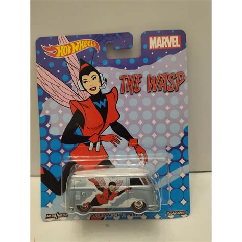 VOLKSWAGEN T PANEL THE WASP MARVEL HOT WHEELS PREMIUM BCN STOCK CARS