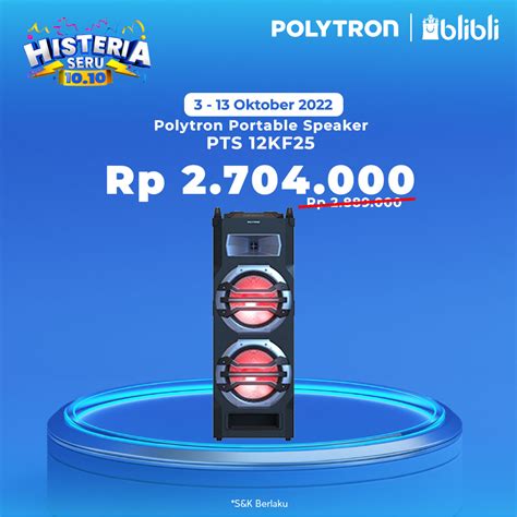 Polytron Indonesia On Twitter Dapatkan Promo Histeria Sampai Tanggal