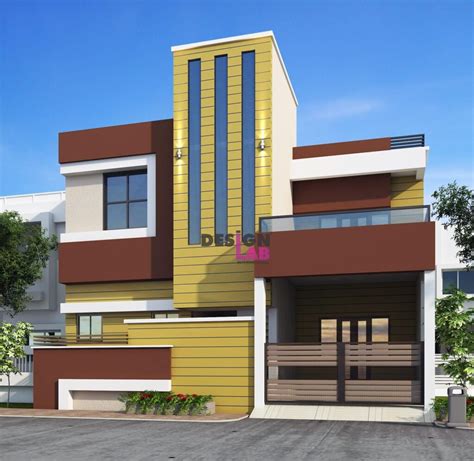 Modern 450 Sq Ft House Plan 3d