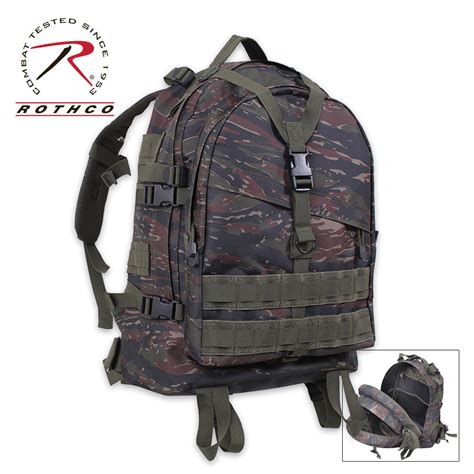 Large Transport Backpack Tiger Stripe