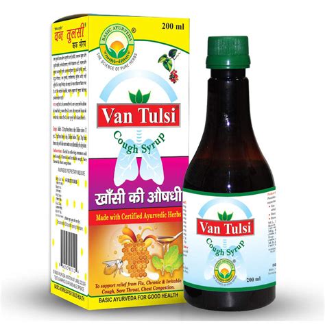 Buy Basic Ayurveda Van Tulsi Cough Syrup 200 Ml 19 Minutes Delivery