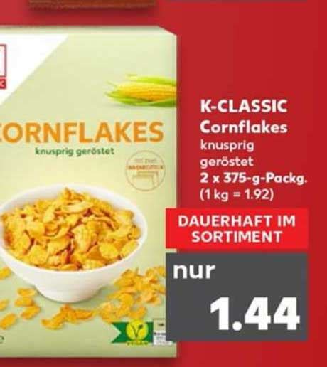 K Classic Cornflakes Angebot Bei Kaufland 1Prospekte De