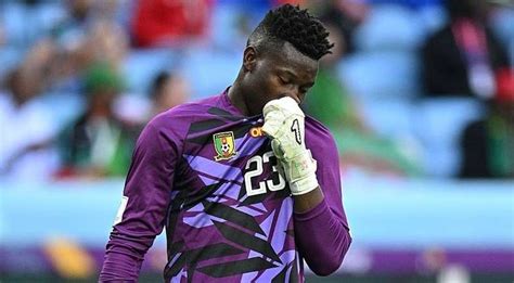 Cameroon Goalkeeper Andre Onana Dropped For Serbia Clash