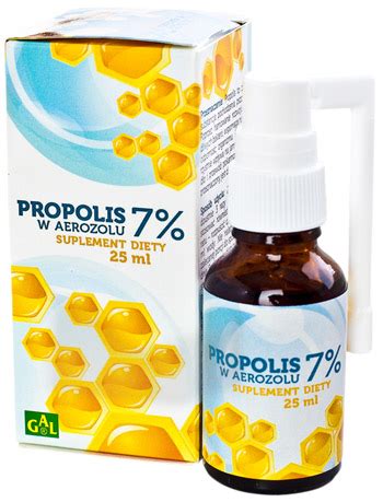 Propolis Roztw R P Yn W Aerozolu Ml Na B L Gard A I Ust Gal