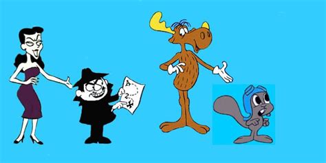 Rocky and Bullwinkle - morning cartoons were the best. 90s | Funny cartoon pictures, Morning ...